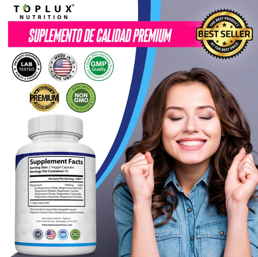Magnesio Complex 90 Capsulas